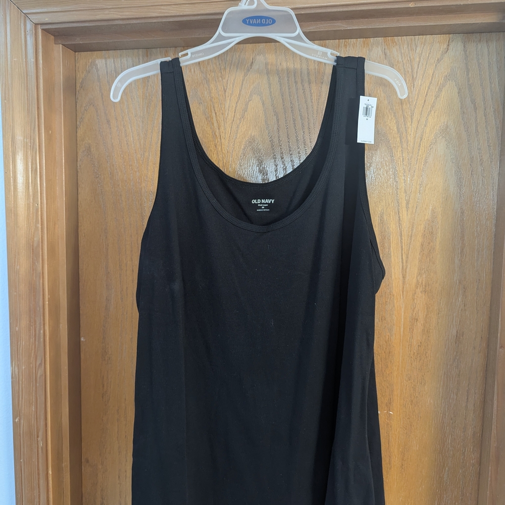 Old Navy Black Relaxed Tank Top